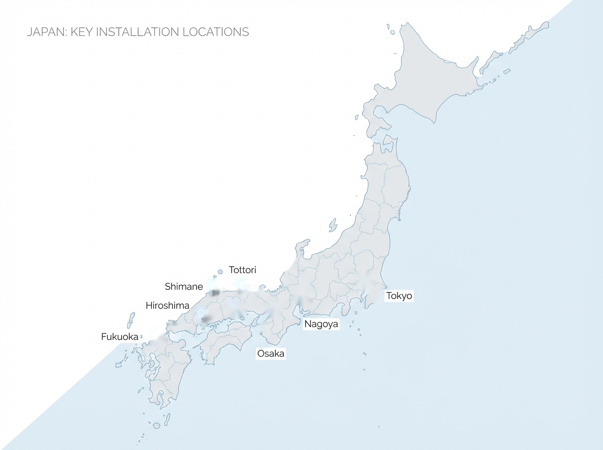 夢歩 全国導入マップ